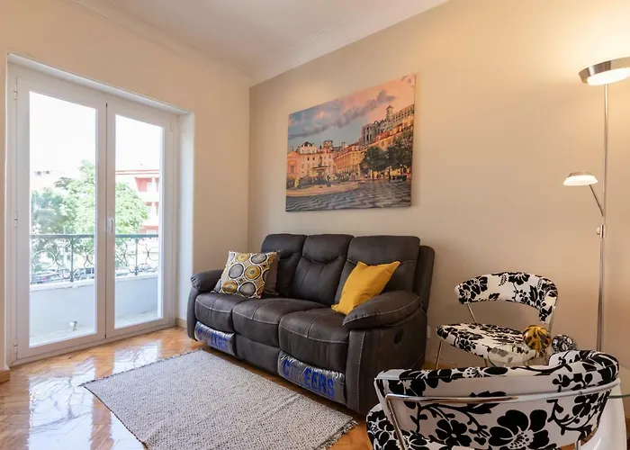 Appartement Like-home-t3 Apt-campolide, Near Amoreiras Mall Lissabon